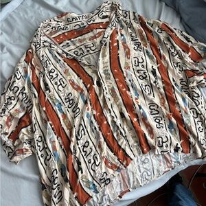 ASOS Multicolor Abstract Shirt